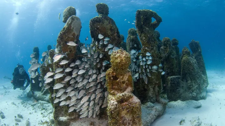 The spectacular art museum under the sea